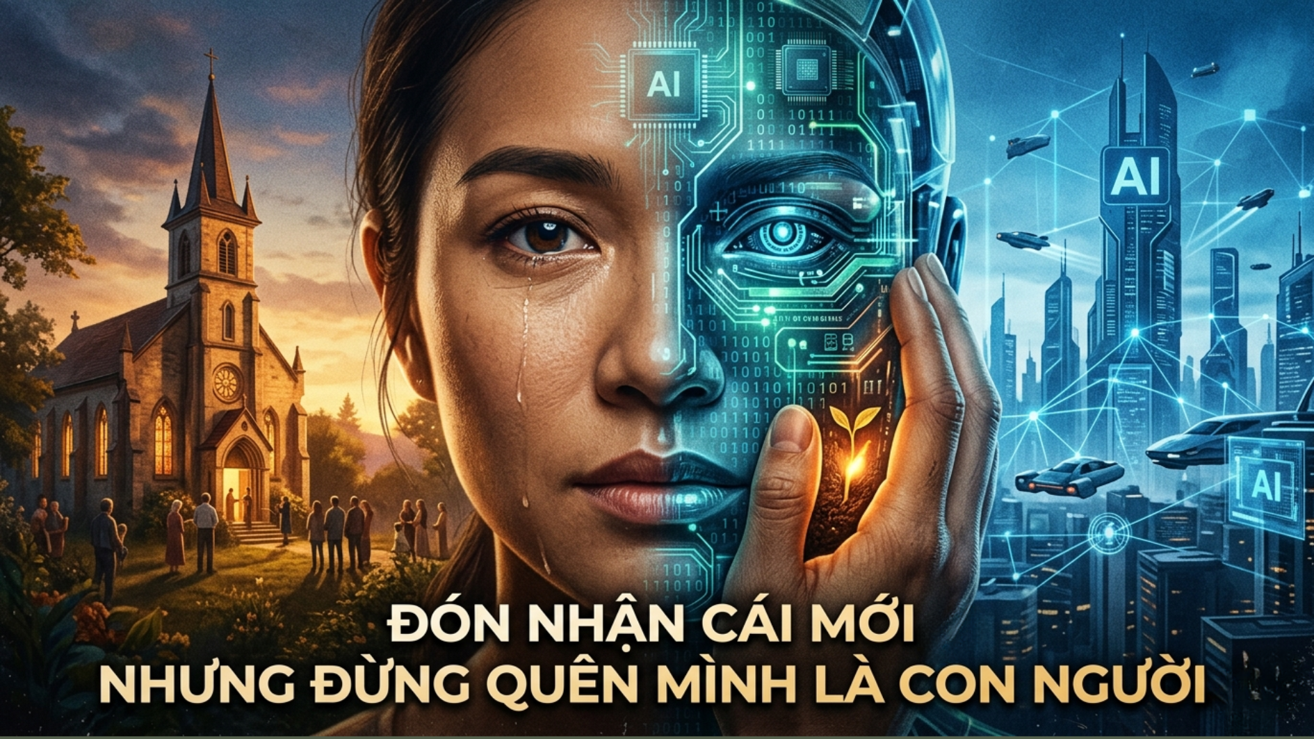 Đón nhận cái mới, nhưng đừng quên mình là con người
